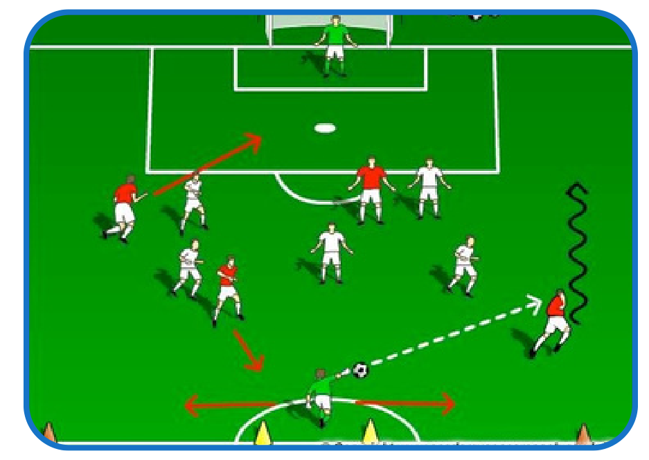 Expanded Small-Sided Activity field setup