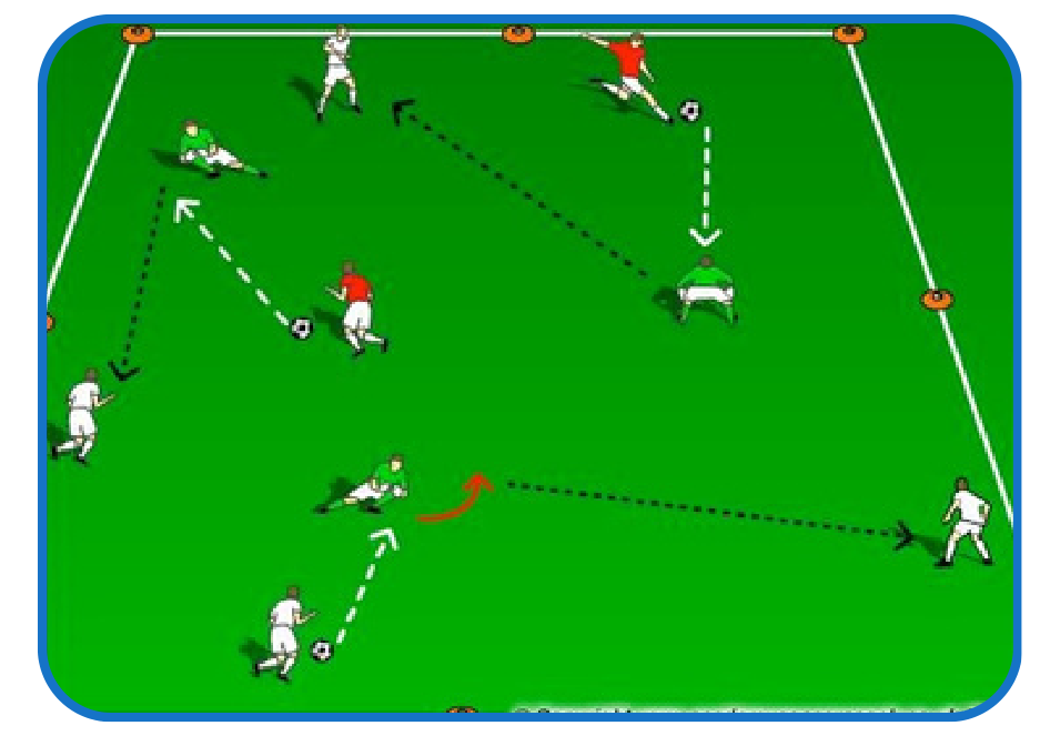 Technical Warm-Up field setup